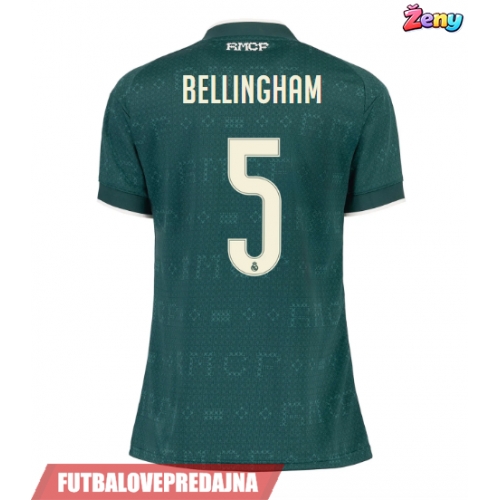 Lacne Ženy Futbalové dres Real Madrid Jude Bellingham #5 2026-27 Krátky Rukáv - Preč
